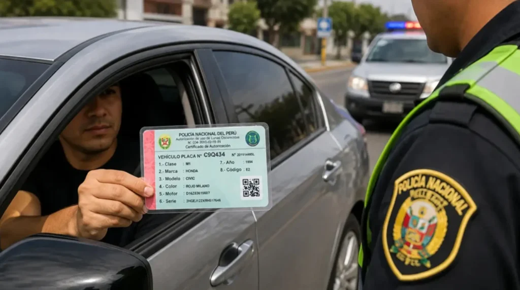 Imagen de portada para el servicio de gestión y asesoría en permiso de lunas polarizadas ante la PNP en MJE Polarizados La Victoria